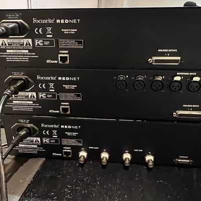 Focusrite RedNet 1 Dante Audio Interface 2010s - Red image 6