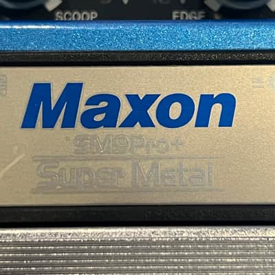 Maxon SM-9 Pro+ Super Metal Guitar Effects Pedal image 6
