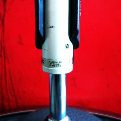 Vintage 1990's Shure SM62 / SM5B Cardioid Dynamic Microphone Low Z w mic clip & mic pouch # 1 image 8