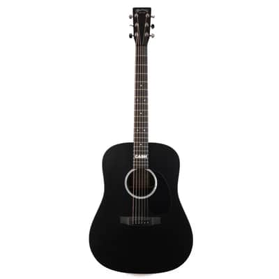 Martin DX Johnny Cash Acoustic-Electric Jett Black image 2