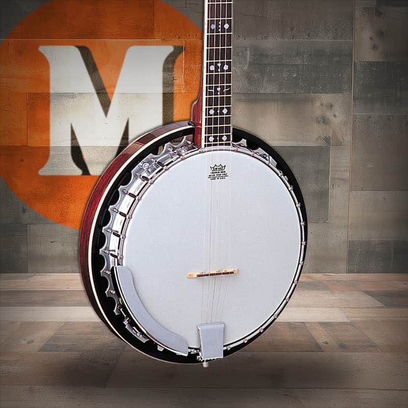 Immagine Oscar Schmidt OB5-R Bluegrass (5 String) Banjo (OB5-A-U) - 1