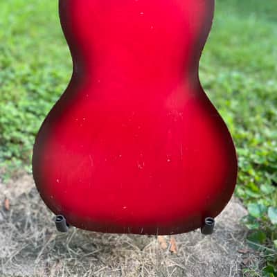 United Unbranded Parlor Guitar - circa 1960’s image 10