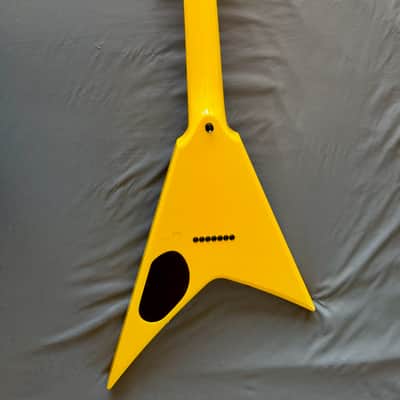 Kiesel Ultra V7 7-String Special Edition #001 McLaren Yellow – Factory Documented - Modern Flying V style image 6