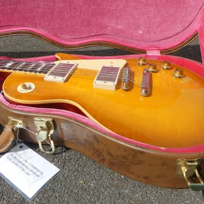 Gibson Les Paul Lemon Burst Custom Shop '58' 2023 - Rare 3,75 kg image 4