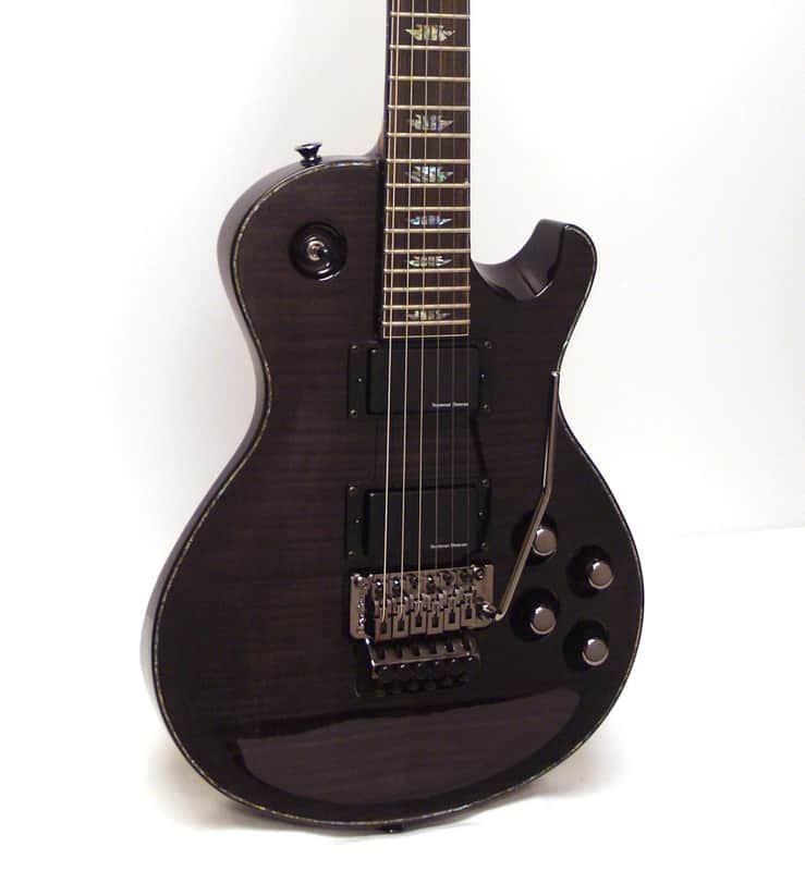 Charvel Desolation DS-1 FR Floyd Rose Electric Guitar - Trans