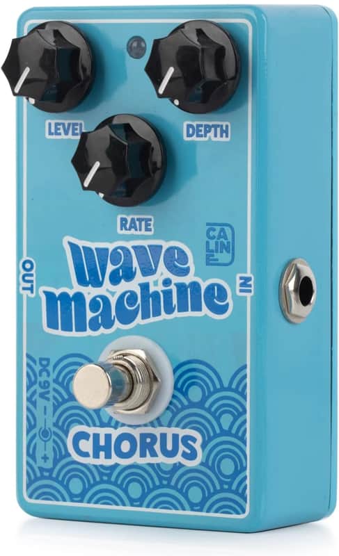 Caline CP-505 Wave Machine Chorus Guitar Effect Pedal True Bypass Aluminum Alloy image 1