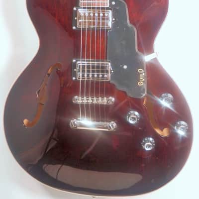 Guild  Starfire I SC Vintage Walnut Single Cut Semi Hollow Electric image 4