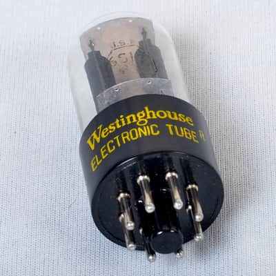 NOS Westinghouse 6SL7GT Vacuum Tube – Tests Like New – Very Strong – USA Made image 4