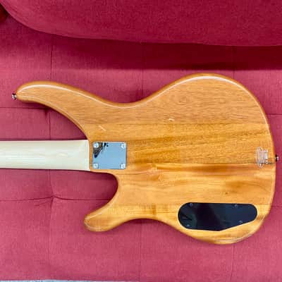 Yamaha TRBX174EW Mango Wood 4-String Electric Bass Guitar - Natural image 8