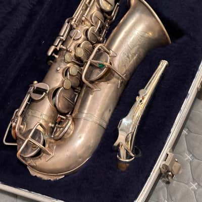 Vintage Buescher "true tone" Alto Saxophone  - Silver image 16