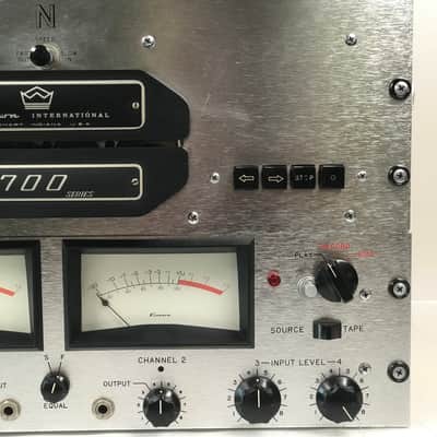 Crown SX724 700 Series Magnetic Tape Equipment w/ Meters image 4