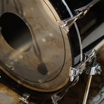 Tama ArtStar II Drum Set Black Lacquer - 1990s - 10-11-12-13-14-16-18-22-24 image 11