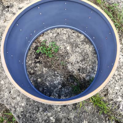 Slingerland 14x22 3 ply bass drum shell 1970s image 3