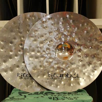 Istanbul Agop 15" Xist Dry Dark Brilliant Hi-Hats 716/1098g image 2