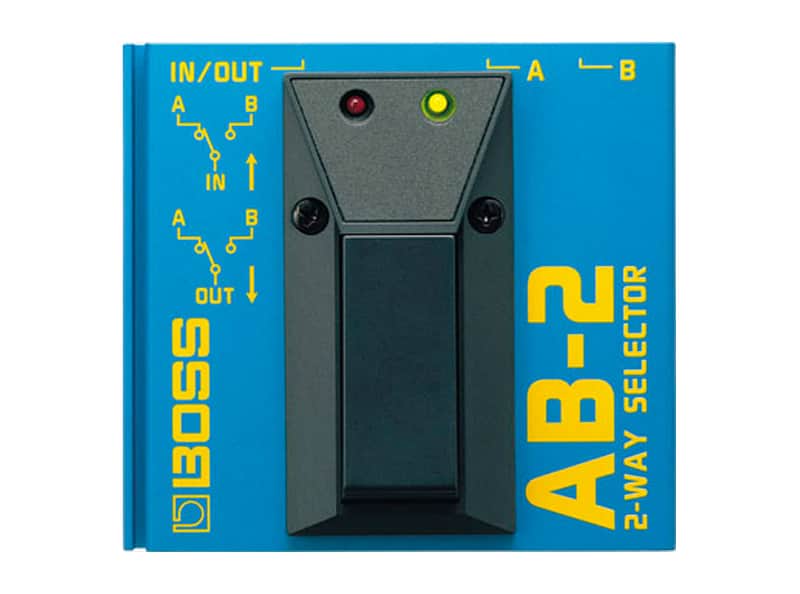 Boss AB-2 2-Way Signal Selector Pedal image 1