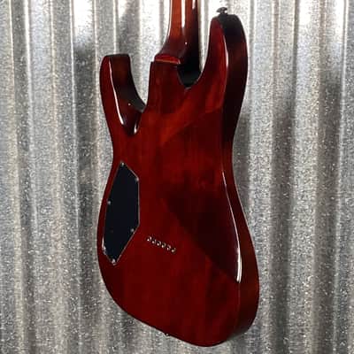 ESP LTD H-200 Flame Top Dark Brown Sunburst Guitar H200FMDBSB #1683 Used image 10