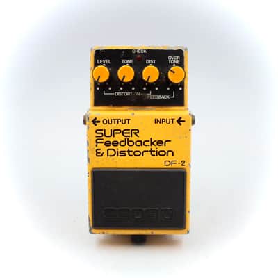 Boss DF-2 Super Feedbacker and Distortion 1985 Made In Japan Guitar Effect Pedal 527900 image 2