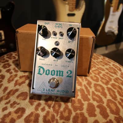3Leaf Audio Doom 2 Overdrive Pedal – 2023 – Jade Metallic – 1 of 100 – Mint / Like New image 3