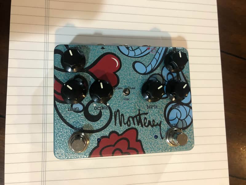 Keeley Monterey Rotary Fuzz Vibe 2016 - Present - Blue / Graphic image 1