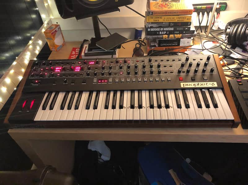 Prophet-6 Polyphonic Analog Synthesizer Keyboard image 1