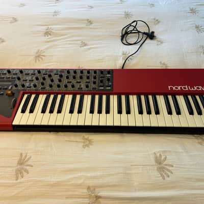 Nord Wave 49-Key 18-Voice Polyphonic Synthesizer 2007 - 2013 - Red image 3