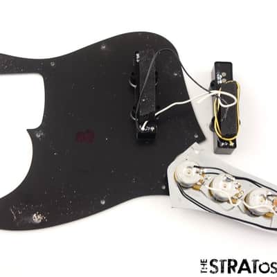 Fender Player II Jazz Bass LOADED PICKGUARD Guitar, Alnico 5 Black, 3 Ply image 2