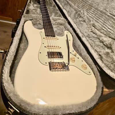 Schecter Nick Johnston HSS Traditional Electric Guitar - Olympic White image 1
