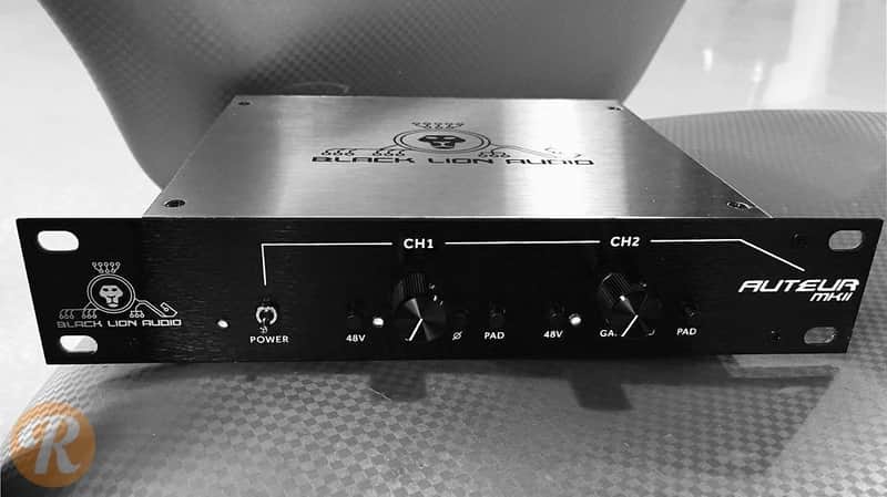 Black Lion Audio Auteur MKII 2-Channel Mic Preamp image 1