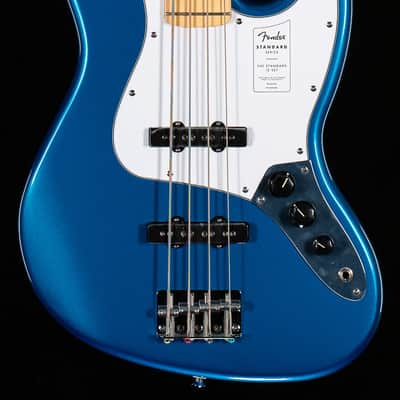 Fender Standard Jazz Bass Maple Fingerboard Aqua Marine Metallic (150) image 3