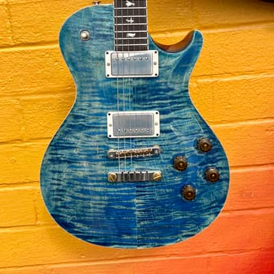 PRS 40th Anniversary McCarty SC56 Singlecut Electric Guitar, Faded Blue Jean with Case image 13