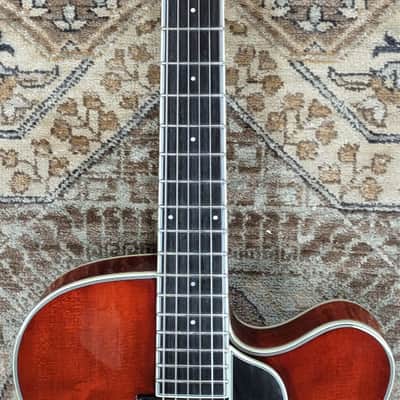 Eastman T146SM All Solid Thinline Archtop Electric Guitar w/ Case, Setup #1192 image 3