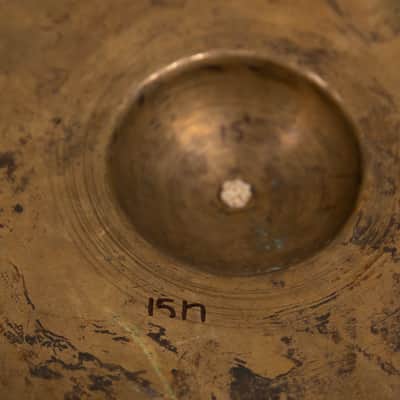 Vintage 15" Cup Hi Hat Cymbal 1517g image 4