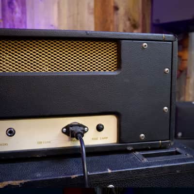 Marshall 1965 JTM45 Head & 1966-1968 1960B Cabinet with 20W Celestions & Bluesbreaker Cloth Early-Mid 1960's image 15