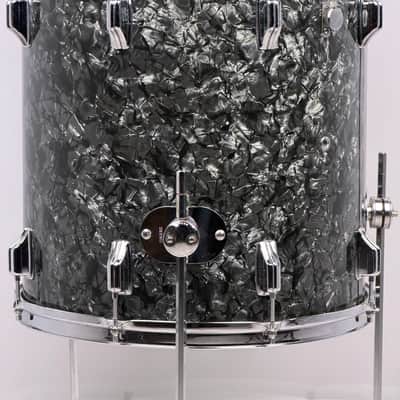 Rogers 22/13/16/5x14" 60's Drum Set - Black Diamond Pearl image 22