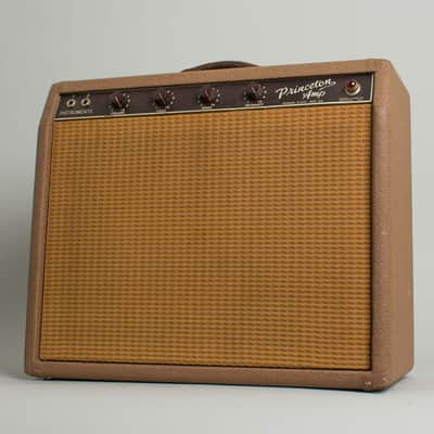 Fender Princeton 6G2 Tube Amplifier (1962), ser. #P-04340. image 3