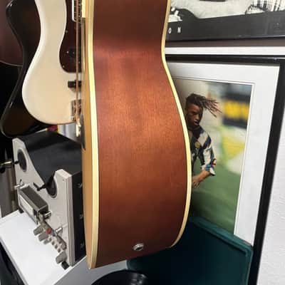 Dean EAB Acoustic-Electric Bass 2010s - Satin Natural image 9