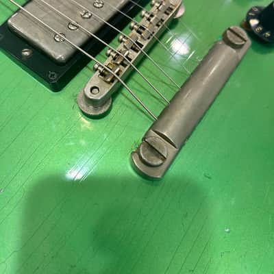 Rare Jade Green Gibson Custom Shop Murphy Lab '68 Les Paul Custom Reissue Light Aged image 5