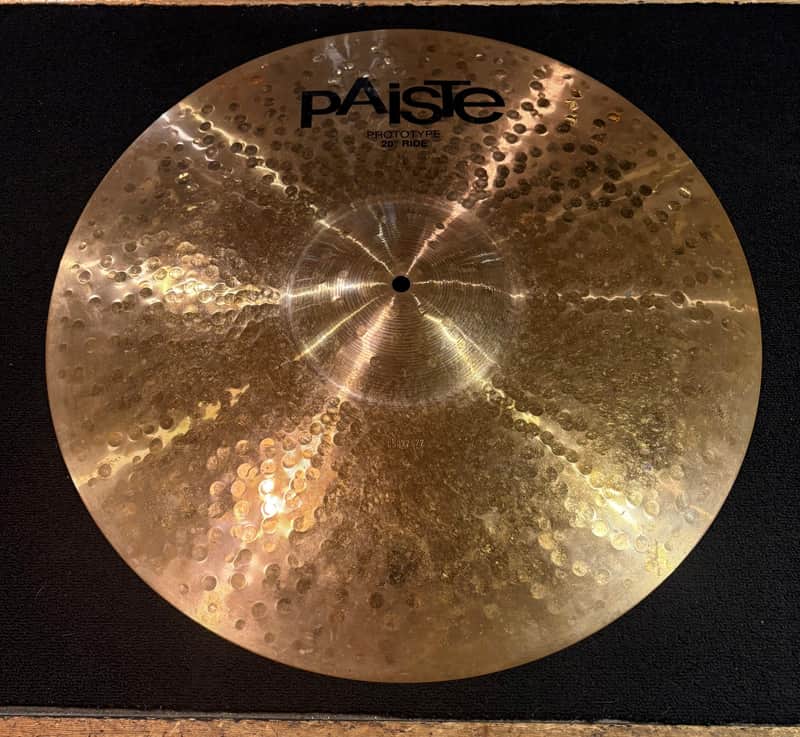 Paiste Used 20 in. Prototype Large Bell Ride Cymbal 2888g