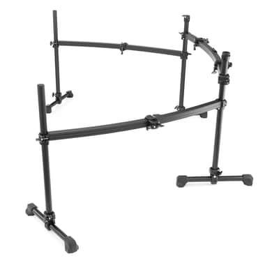 Pearl Icon Three-Sided Drum Rack, Curved/Black (W/Pcx100/B X4 & Pcl100/B X2) image 2