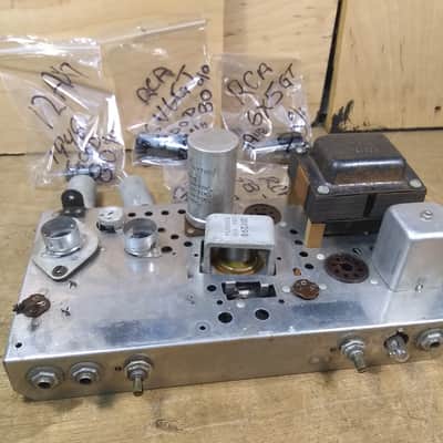 Silvertone 3070 R2R Power Amp Section w/ tubes and speaker 1954 image 1