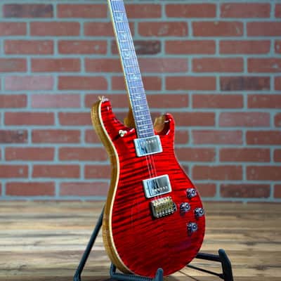 PRS Wood Library McCarty 594 Tremolo 10-Top Electric Guitar - Red Tiger image 11