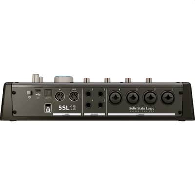 SOLID STATE LOGIC SSL 12 Desktop 12-in/8-out USB-C MIDI ADAT Interface with Software image 2