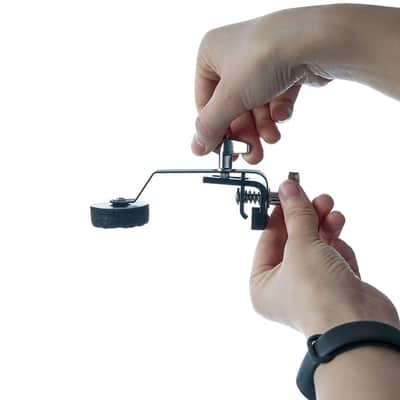 Drum Mute Snare Drum Damper External Clamp On Silencer With Felt Pad For Tone Control Practice Sound Reduction Drum Kit Accessories(Black) image 3