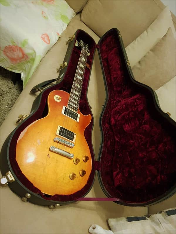 Gibson Les Paul Standard 1987 SLASH aged | Reverb