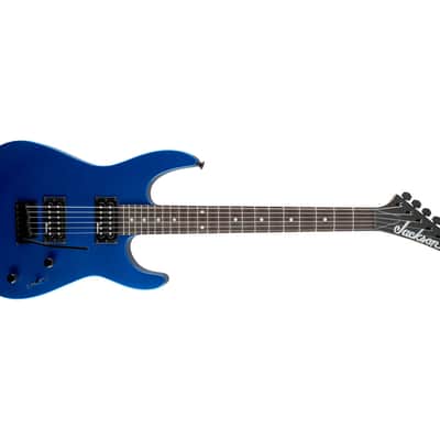 Used Jackson JS Series JS11 Dinky - Metallic Blue w/Amaranth FB image 5
