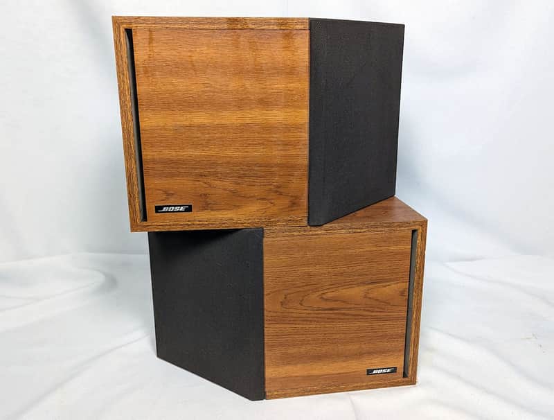 Pair of Vintage Bose 2.2 Direct Reflecting Two-way Bookshelf