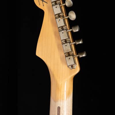 Fender Custom Shop '56 Stratocaster Journeyman Super Faded/Aged Candy Apple Red image 8