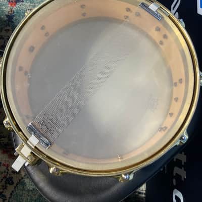 DW Zak Starkey's THE WHO, 8-Piece Tour Set with Rack and Matching Snare! 1988 - White/Gold Hardware image 22