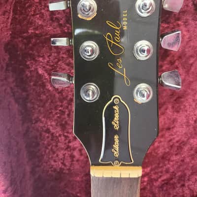 Gibson Les Paul Silver streak 1982 - greenish silver image 3