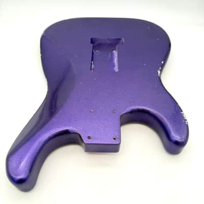MJT Stratocaster Body Alder Crown Royal Relic Nitro Light mjt6697 image 8
